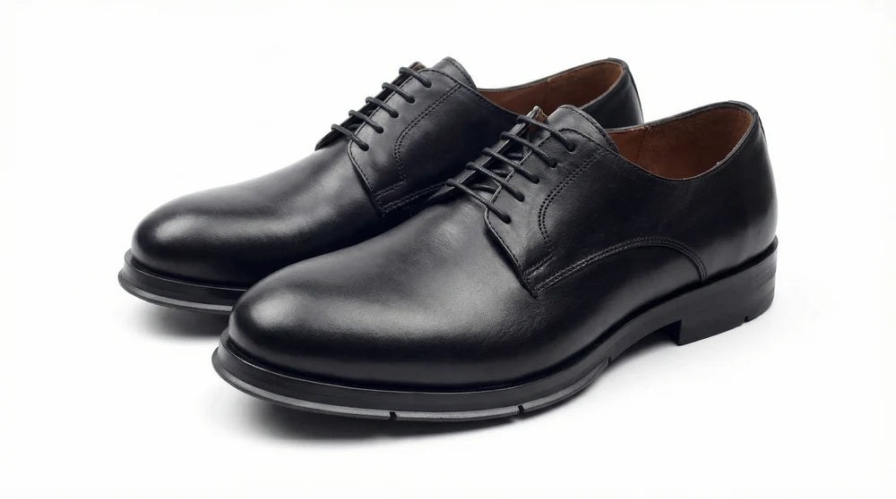 Penny Loafers en Cuir Noir Classique